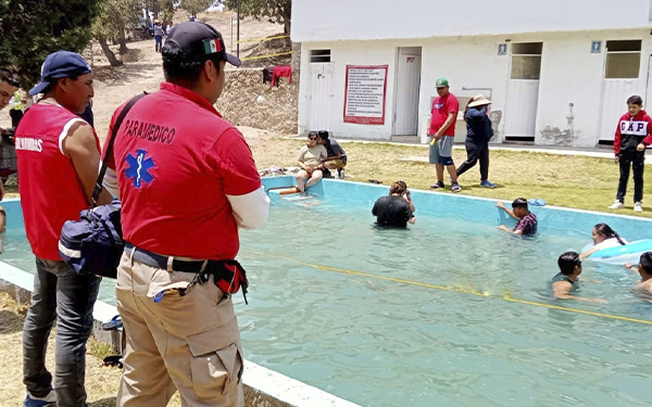 Verifica Protección Civil de Huamantla la correcta operación de balnearios  y albercas – 385 Grados